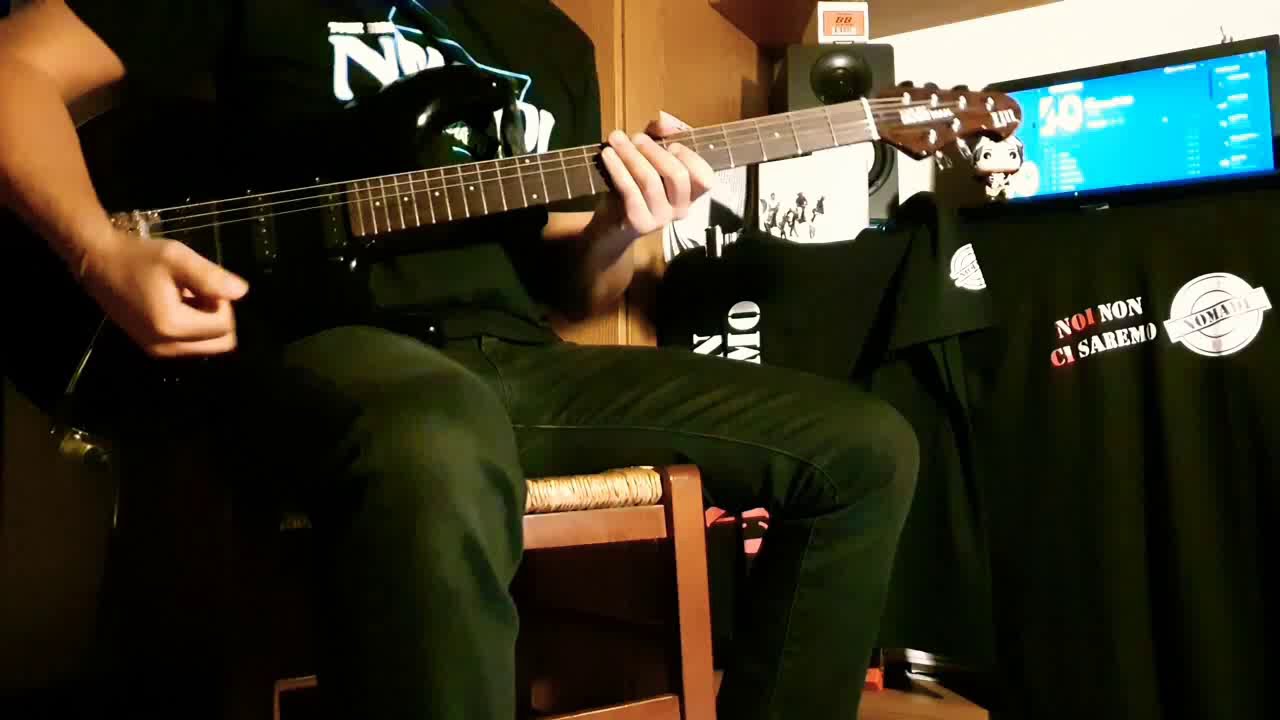 Nomadi - Noi Non Ci Saremo - (guitar cover by Sisko)