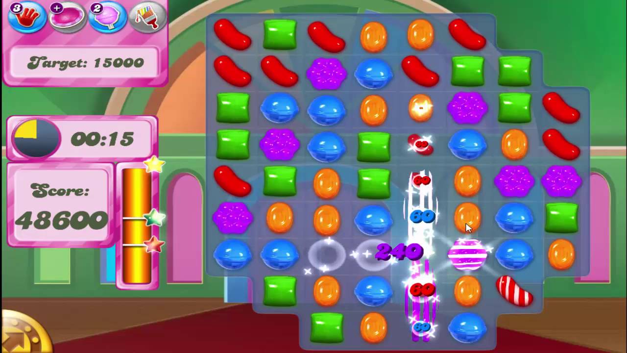 Candy Crush Saga Level 20 Walktrough No Booster