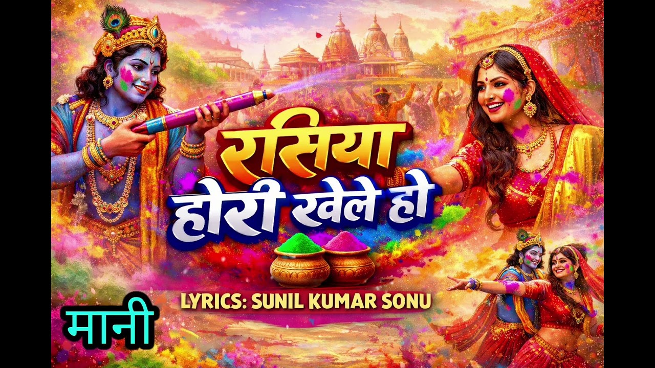 रसिया होरी खेले हो | ब्रज की होली स्पेशल | Radha Krishna Holi Song | Sunil Kumar Sonu 