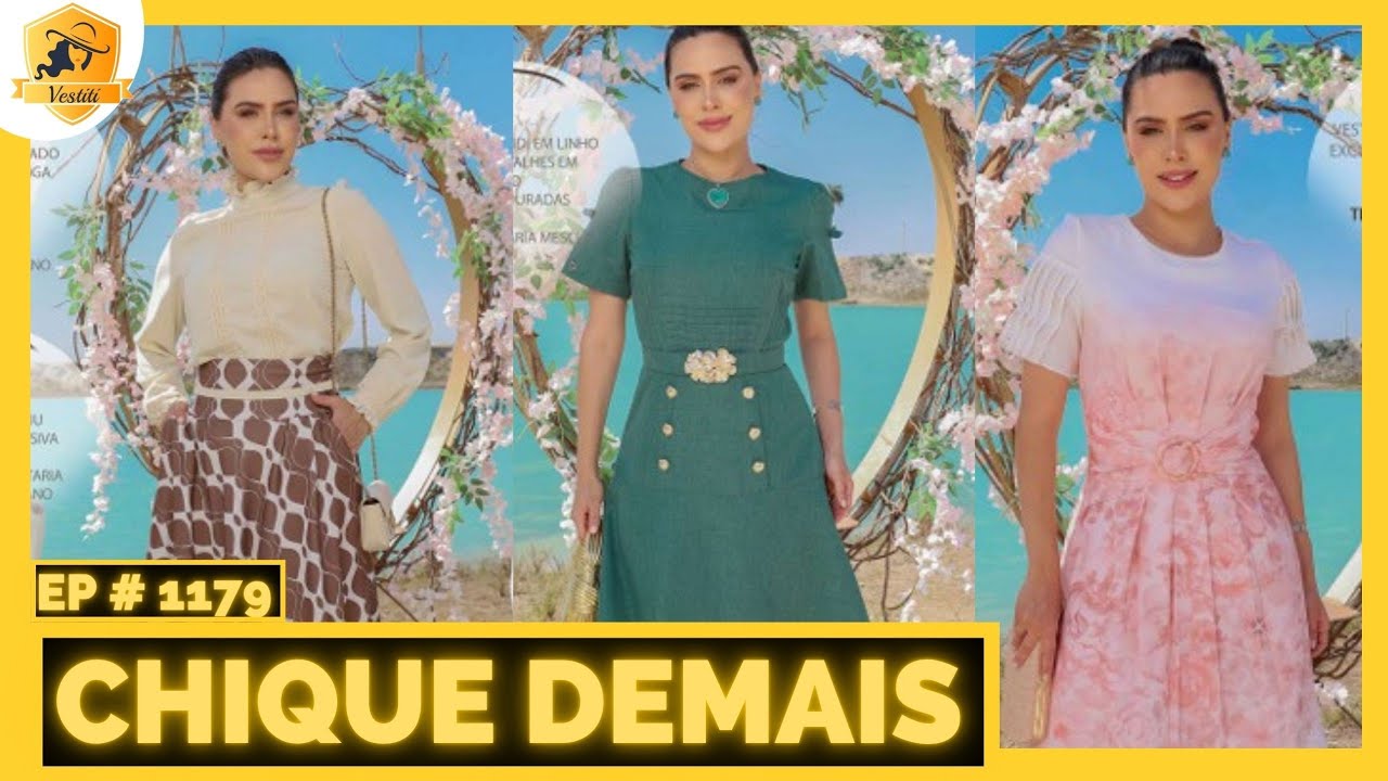10 VESTIDOS DO LAN&Ccedil;AMENTO KAULY MODA CRIST&Atilde; ELEGANTES E SOFISTICADOS #1179