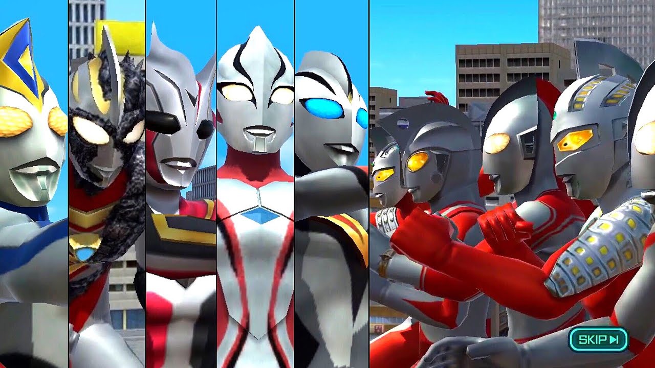【ウルバト】『偽物と闇の巨人vsウルトラ6兄弟』イーヴィルティガ・ニセダイナ・ニセガイア・ダークファウスト・ニセメビウス【ウルトラ怪獣バトルブリーダーズ】Ultraman◆ウルトラマン