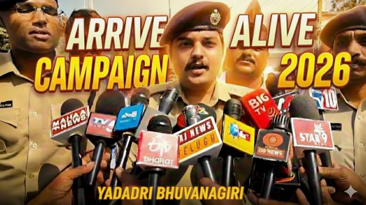 Arrive Alive Campaign-2026 | Powerful Road Safety Awareness Campaign | Saving Lives on Indian Roads