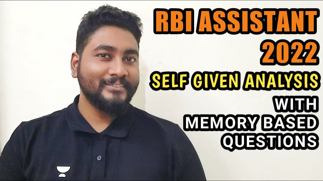RBI Assistant 2022 Self Given Analysis || RBI Assistant 2022 Memory Based Paper & Exam Review ||