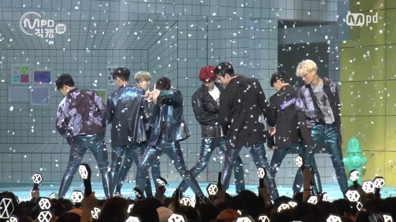 [MPD직캠] 엑소 직캠 럭키원 Lucky One EXO Fancam @엠카운트다운_160609