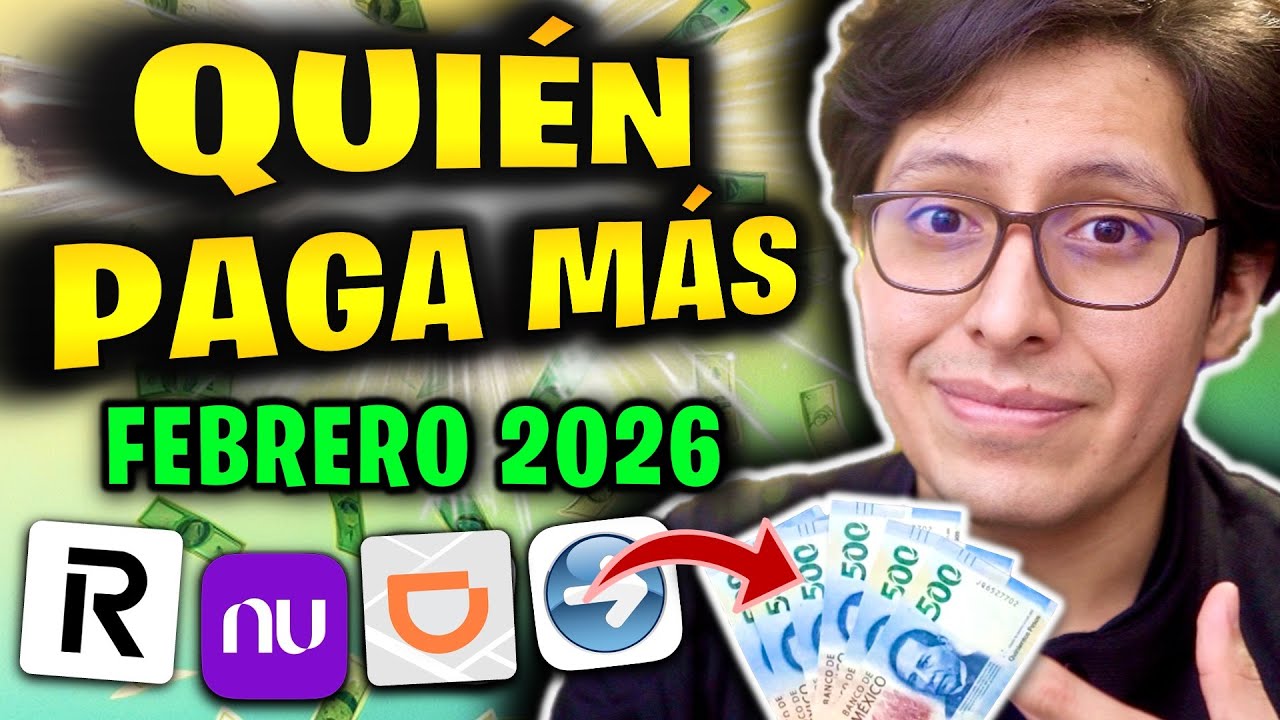 📈 ¿Quién PAGA MÁS en FEBRERO 2026? – Llega Revolut, didi baja tasa