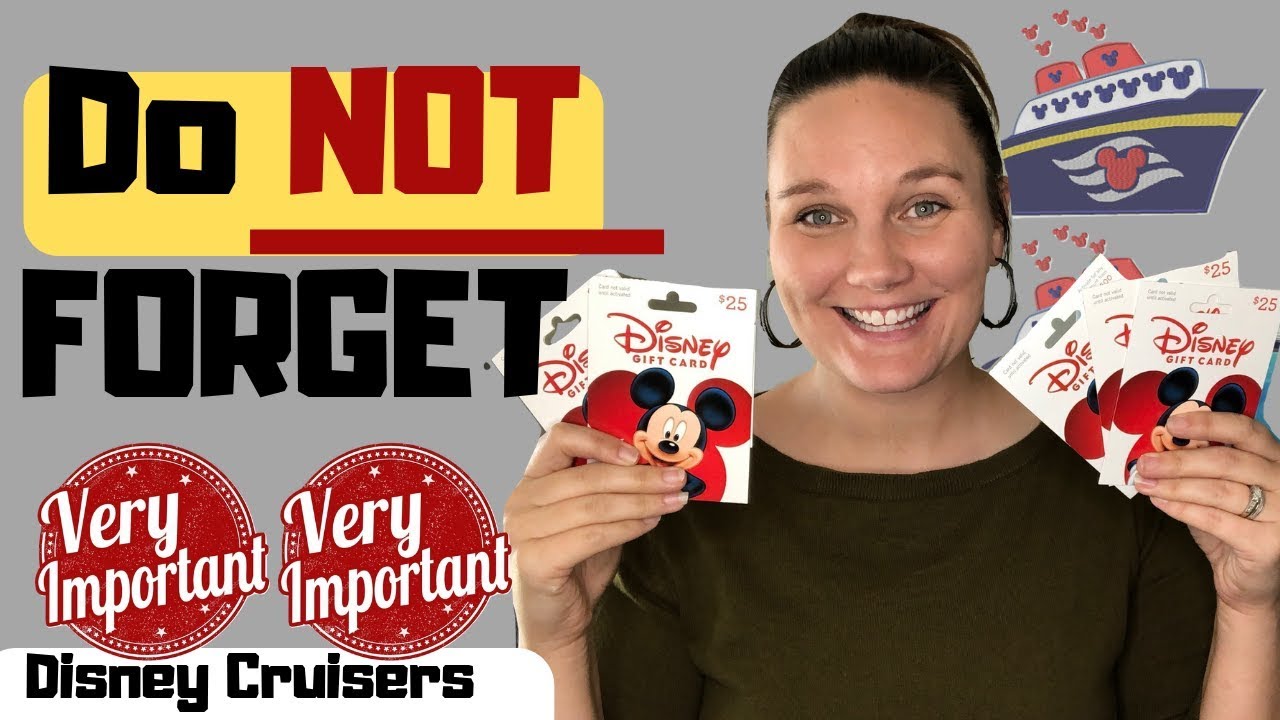 Disney Gift Cards DiSNEY CRUiSE Edition