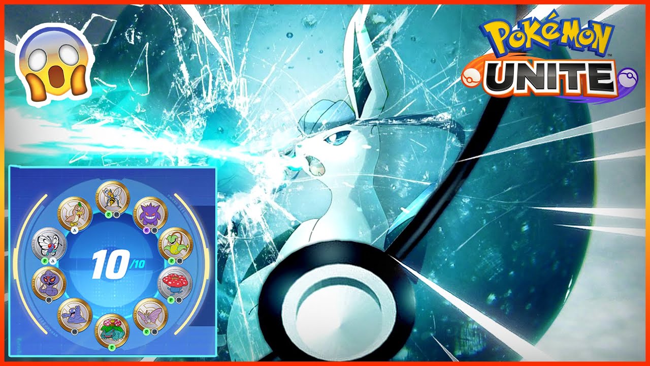 OMG 113K+ DAMAGE GLACEON 😱 TRY THESE EMBLEMS 🔥 | SOLO MASTER RANK PUSH 🔥 | Pokemon Unite Hindi