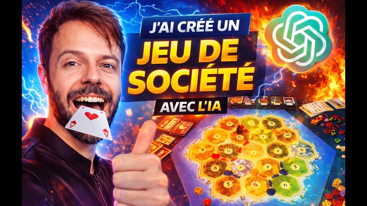 🎲 Créez Votre Jeu de Société avec l’IA (ChatGPT + MidJourney + DALL·E) – De l’Idée à la Vente !