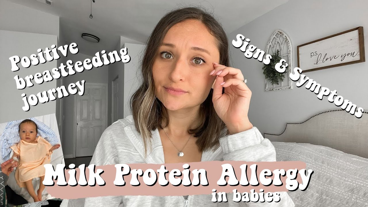 Cow&rsquo;s milk protein allergy in baby | Breastfeeding a baby with allergies