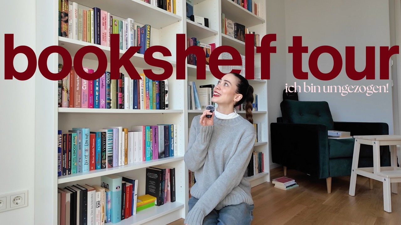 BOOKSHELF TOUR & welche Bücher ich 2026 lese