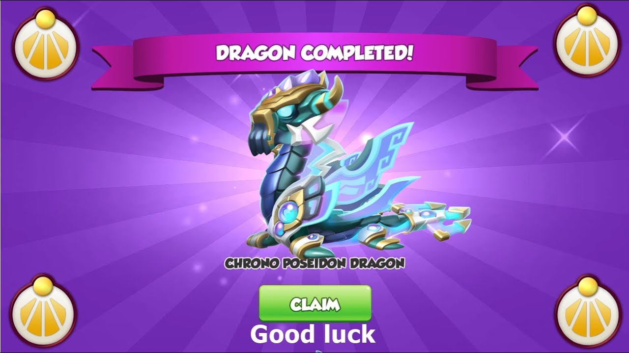 Have you got Chrono Poseidon Dragon-Dragon Mania legends | Chrono Poseidon and Hephaestus Event