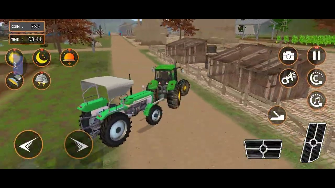Modern Tractor Farming Driving Simulator 3D - New Tractor Games - Android Gameplay