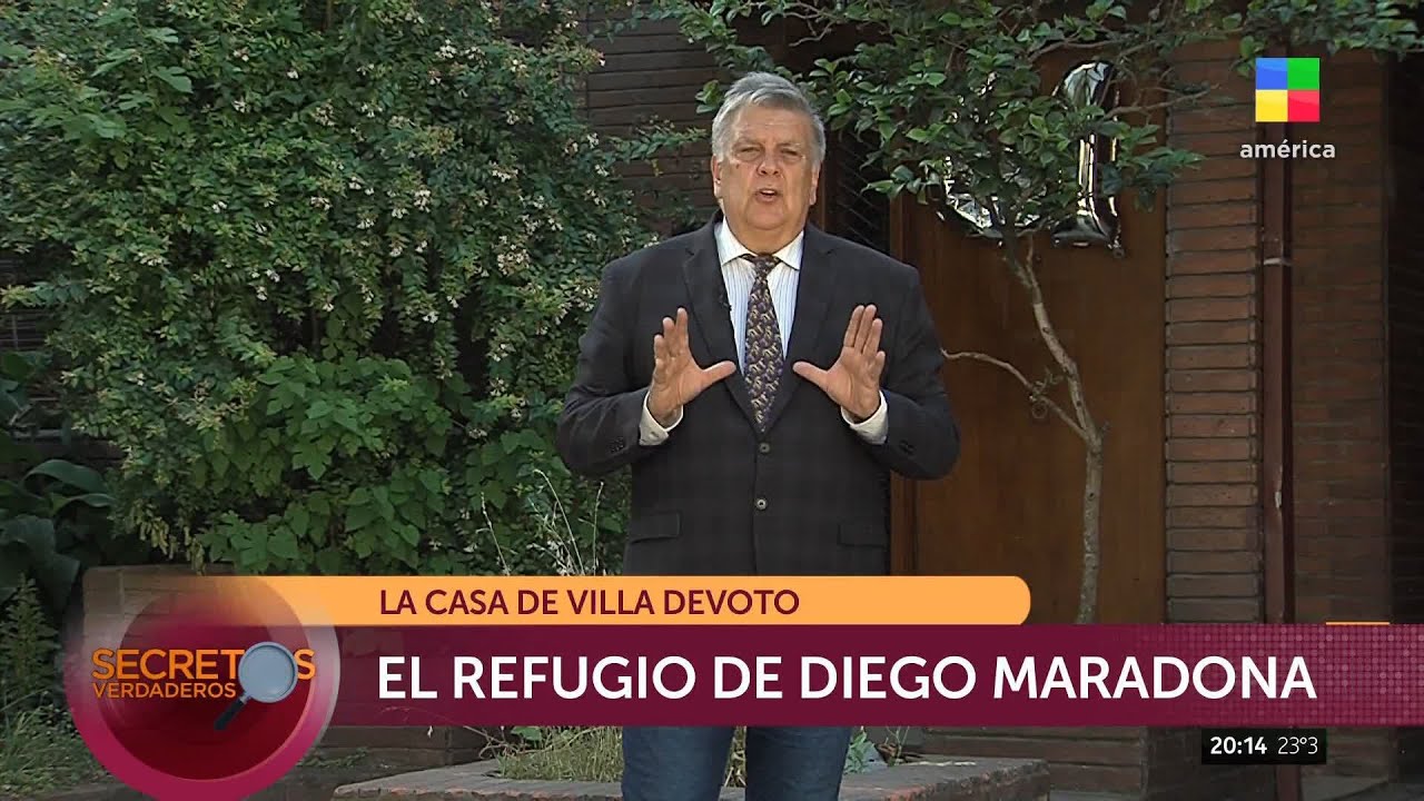 La casa de Villa Devoto: el refugio de los Maradona