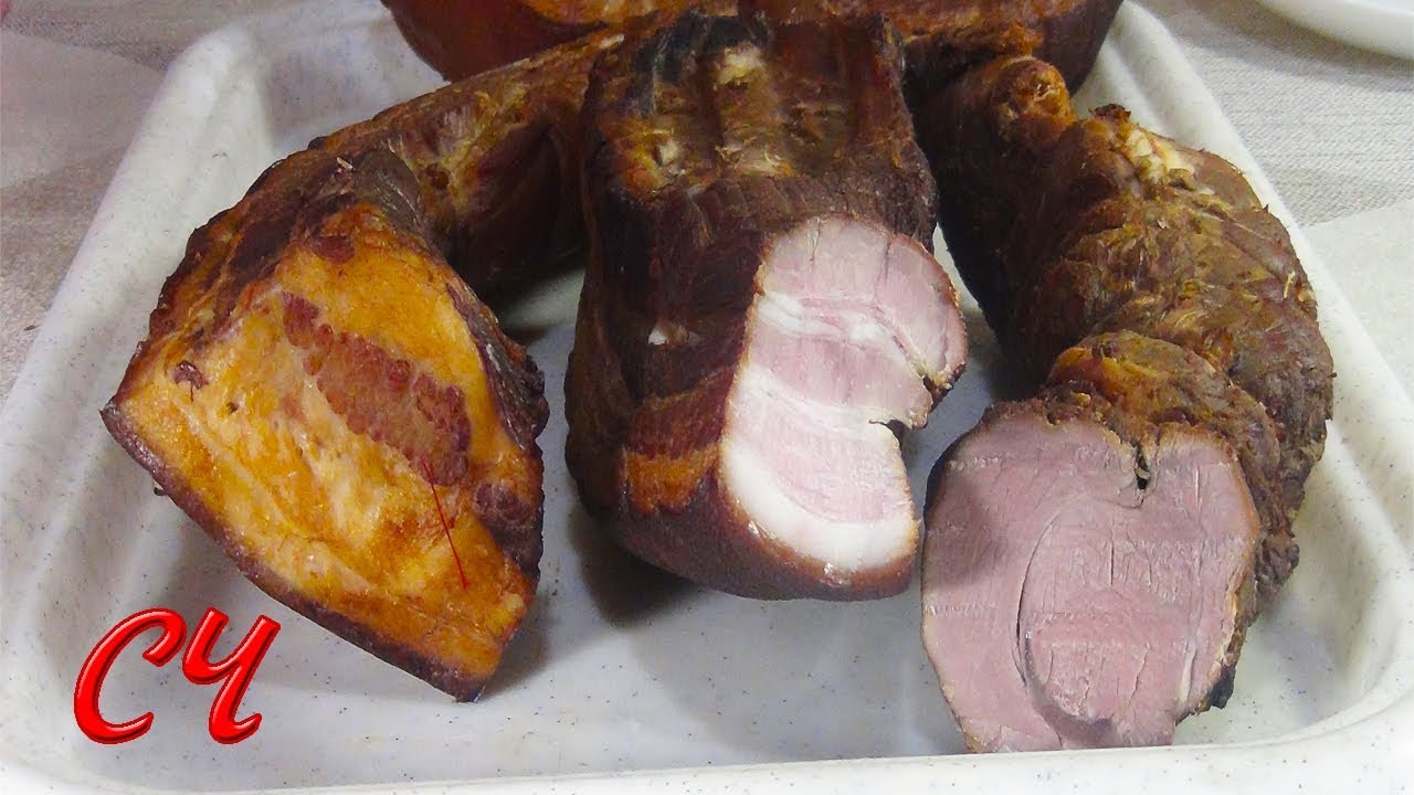 Как  Закоптить  Мясо в Домашней Коптильне /How to Smoke Meat in a Home Smokehouse