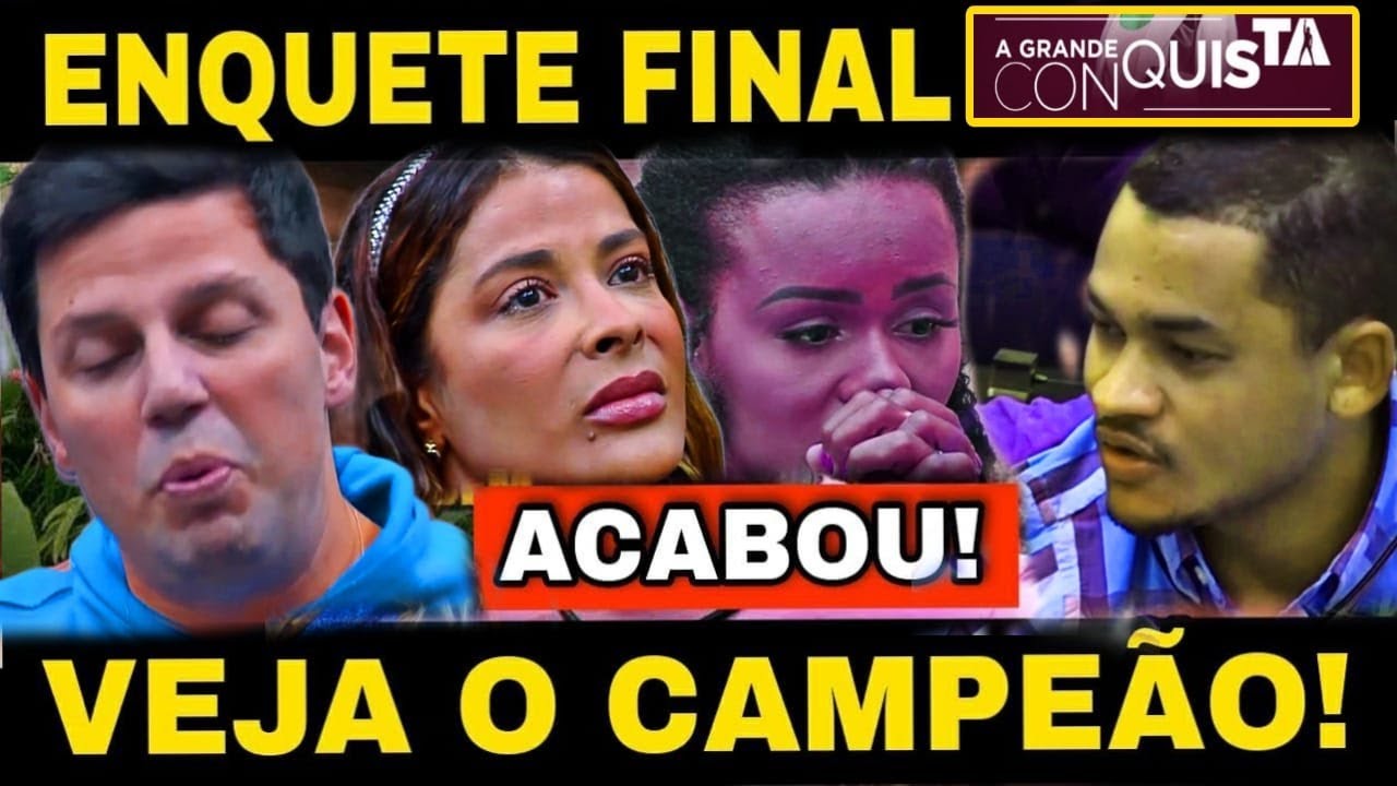 A GRANDE CONQUISTA 2023: RESULTADO FINAL DA NOITE EST&Aacute; DECIDIDO O CAMPE&Atilde;O DE HOJE NAT&Aacute;LIA, GABRIEL