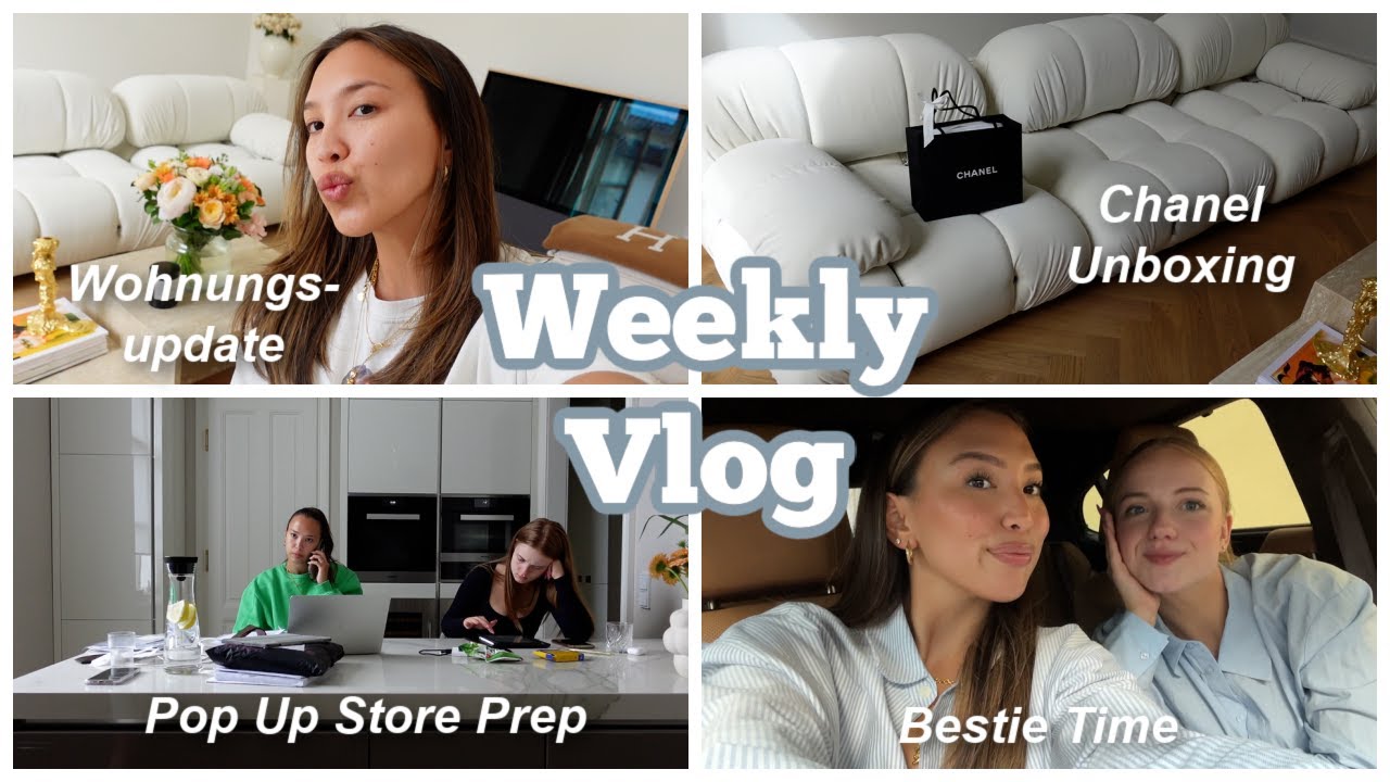 TikToks mit SOPHIE, N9 Pop Up Store & neue CHANEL Tasche WEEKLY VLOG| Adorable Caro
