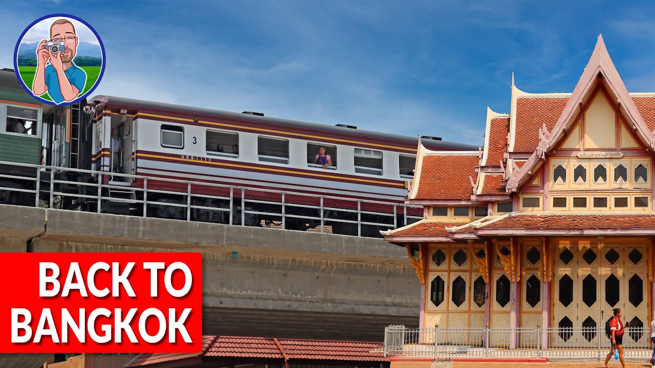 Special Express DRC train from Hua Hin to Bangkok, Thailand