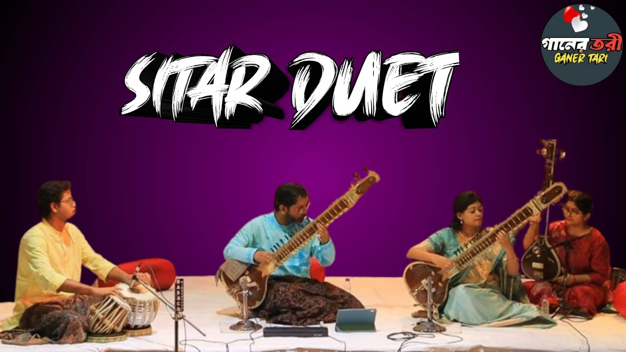 Sitar Duet  |Music Instruments | Classical Music | Ganer Tari