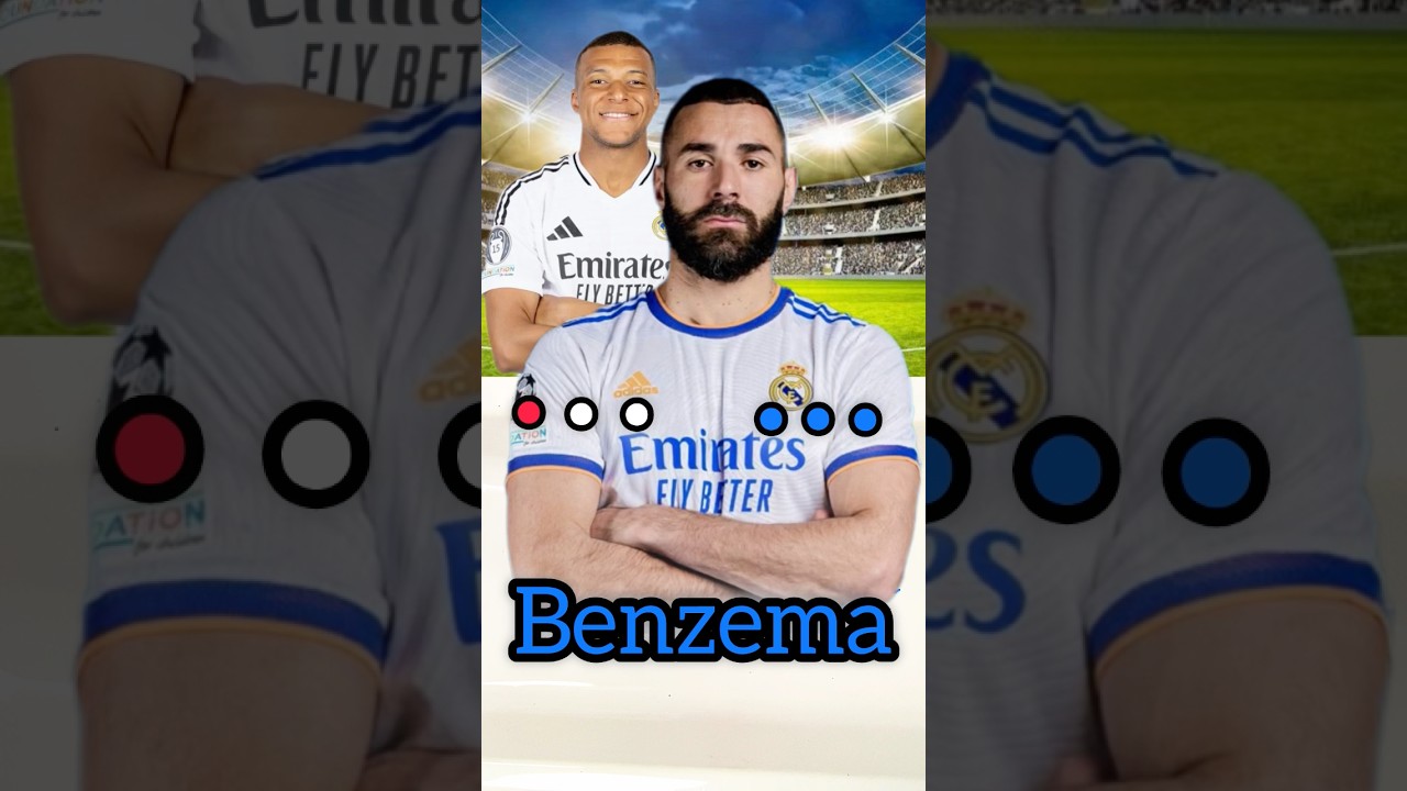Mbapp&eacute; vs Benzema ⚡ Speed vs Precision | Football Showdown #shorts