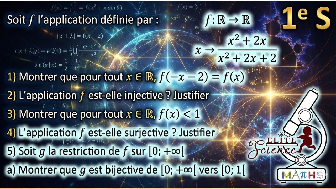 (1st year of high school/MATHS)📽CAMEDIT SCIENCES ✨ Special Functions and Applications: Injection,...