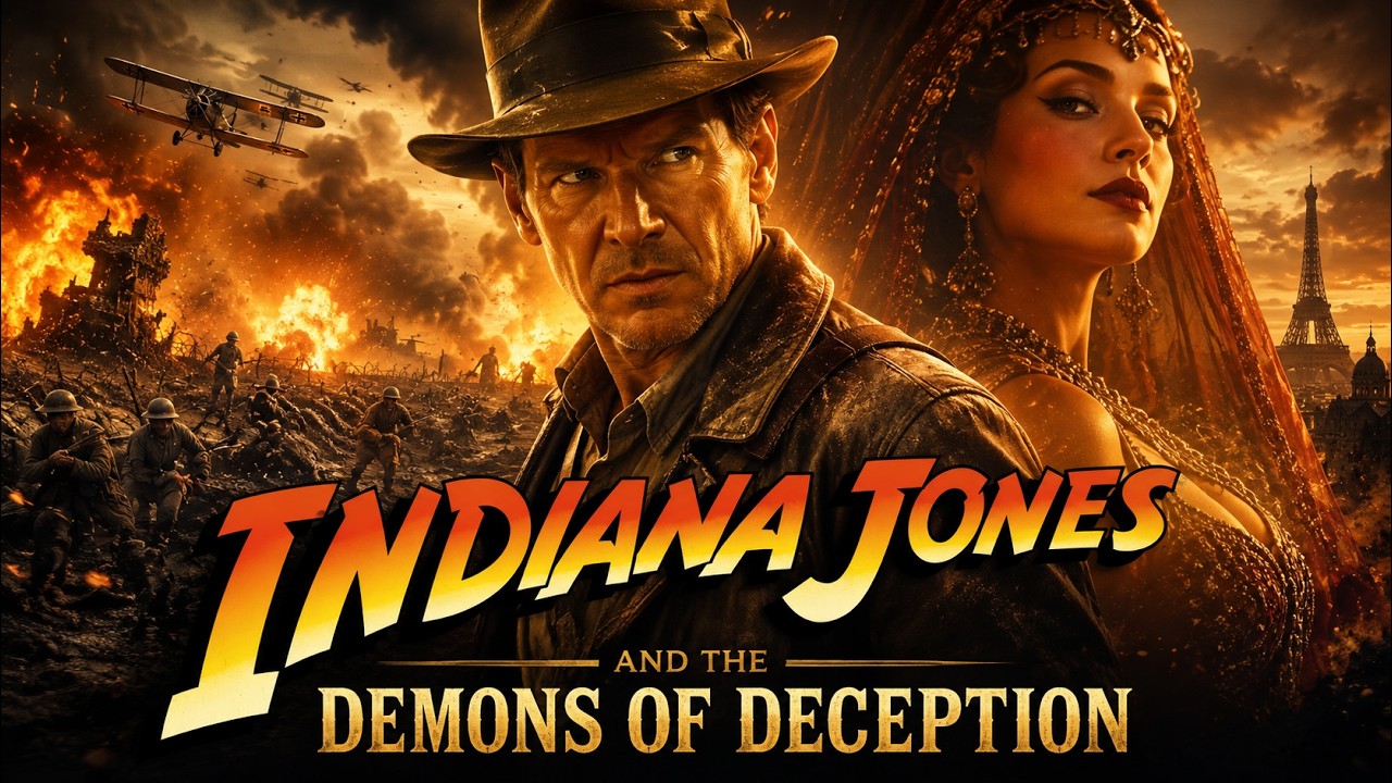 Indiana Jones and the Demons of Deception | Legendary World War I Adventure Restored in Full HD
