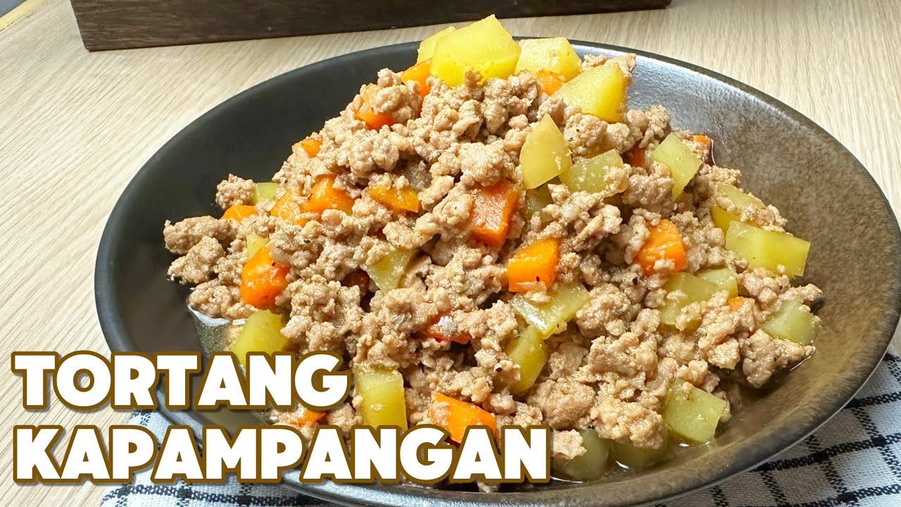 TORTANG KAPAMPANGAN (PORK GINILING WITH CARROTS AND POTATOES)