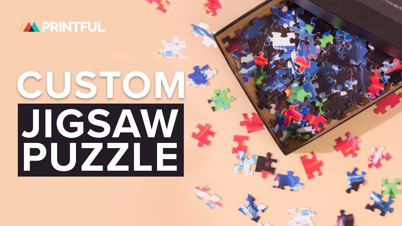 Custom Jigsaw Puzzle 🧩 | Printful Print-on-Demand Puzzle