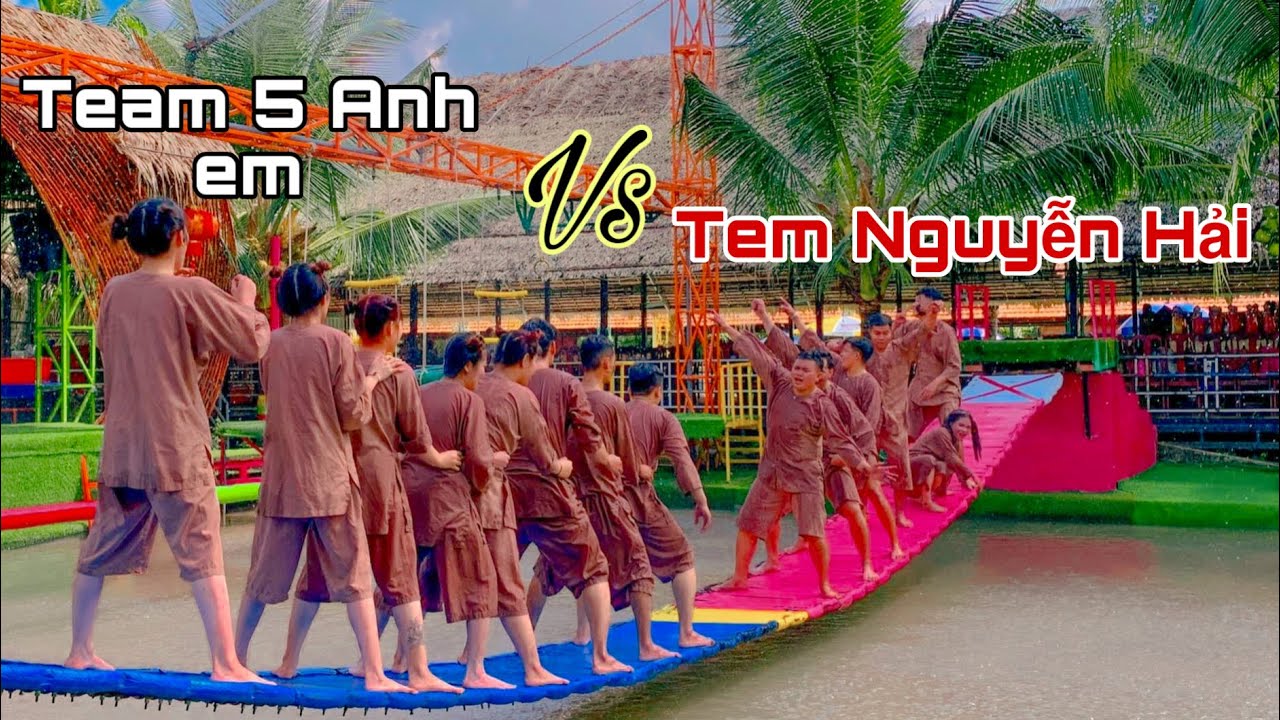 Lần Đầu Được Trải Nghiệm Thử Thách Nhiều Trò Chơi Dân Gian Vui Nhộn Tại KDL..!