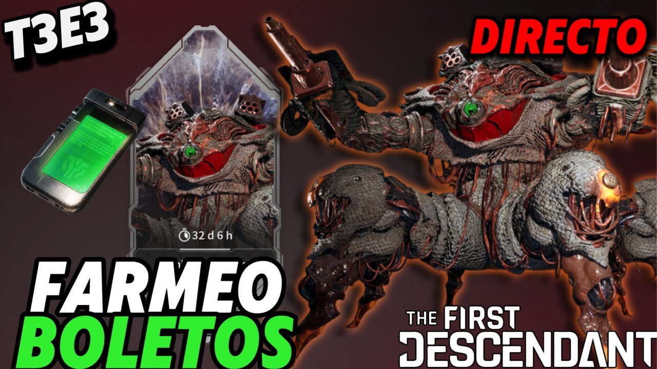 Farmeo de boletos caminante infernal - T3E3 - TFD