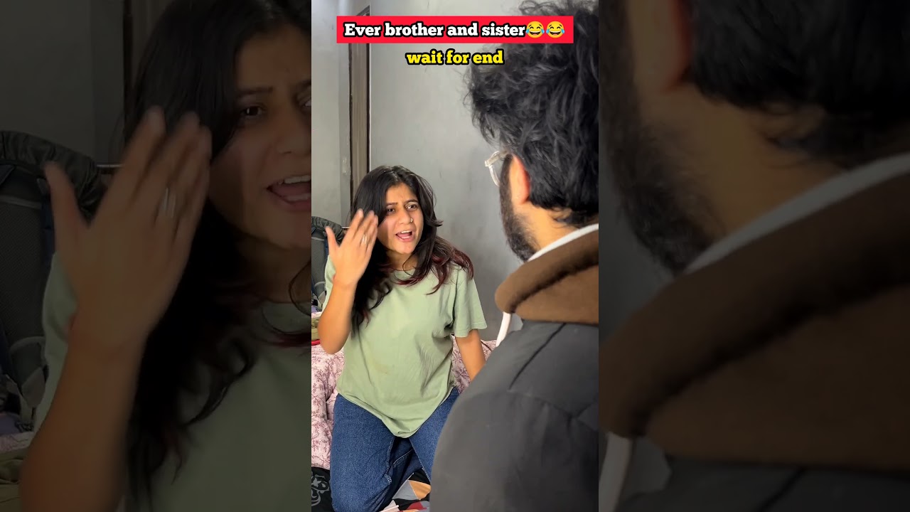 Every brother and sister fight 😂😂 #trending #funny #comedy #brothersister #ytshorts #shorts