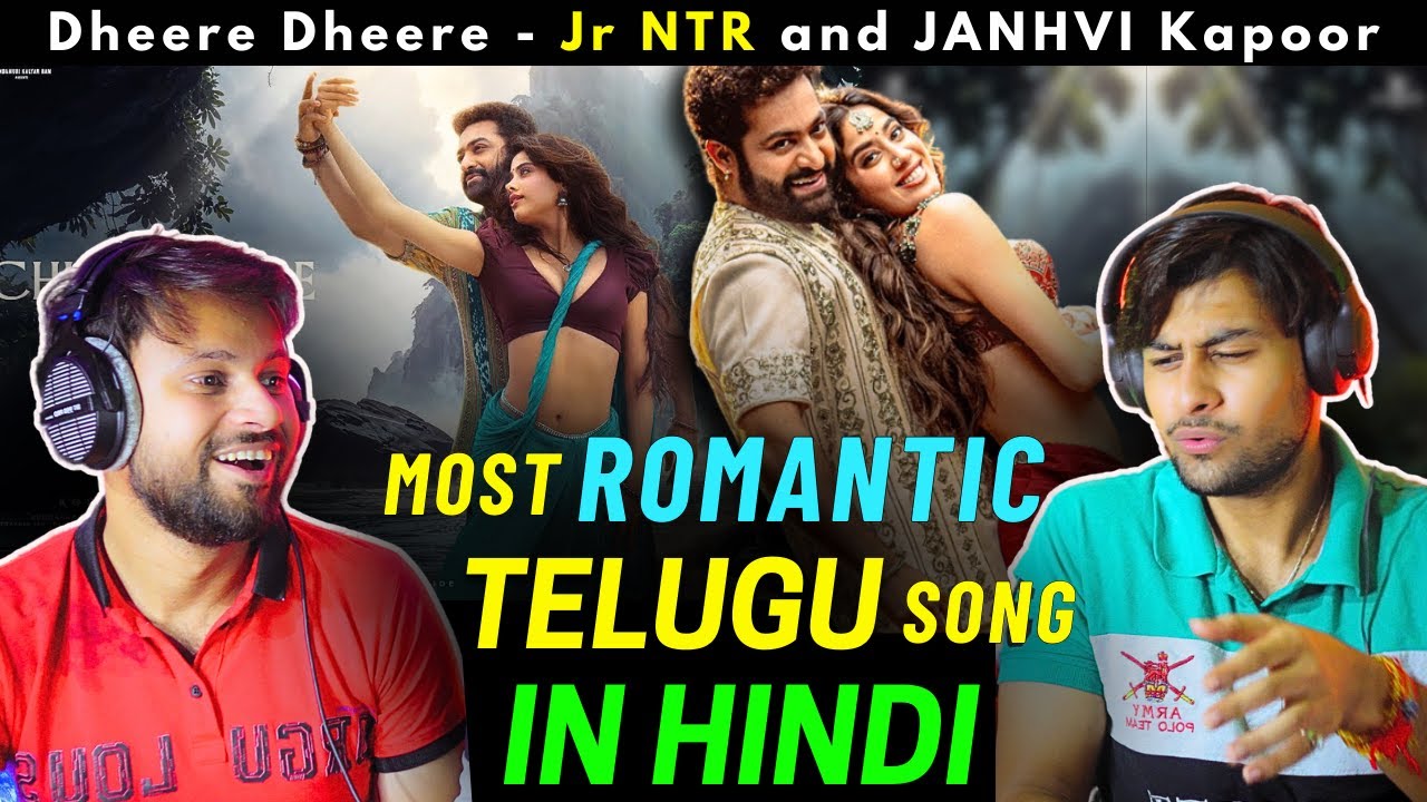 Dheere Dheere | Devara Second Single | NTR | Janhvi Kapoor | Anirudh Ravichander| The Reacting Bros