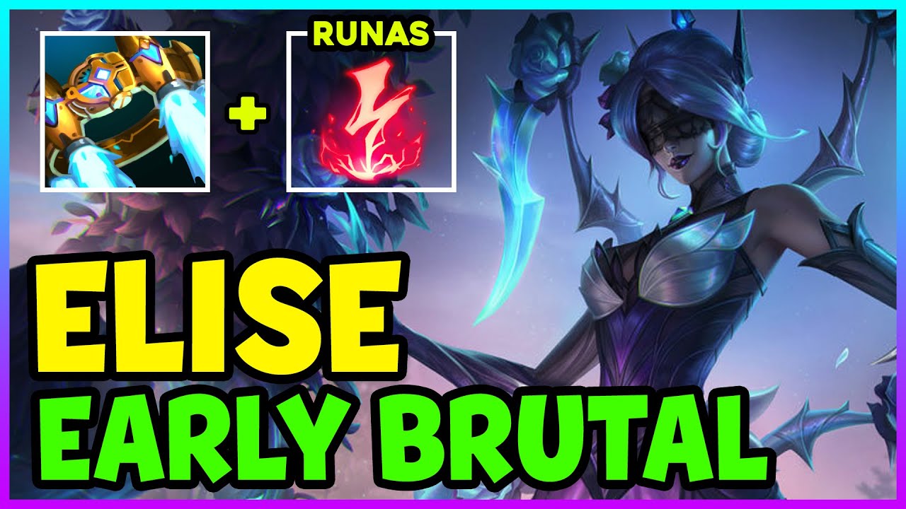 🔥 *REINA AR&Aacute;CNIDA* COMO JUGAR ELISE JUNGLA S14 GU&Iacute;A ESPA&Ntilde;OL | TEMPORADA 14 LOL 2024