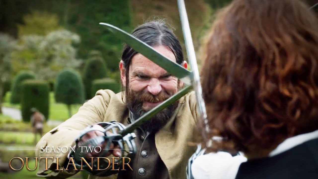 Jamie & Murtagh Spar | Outlander
