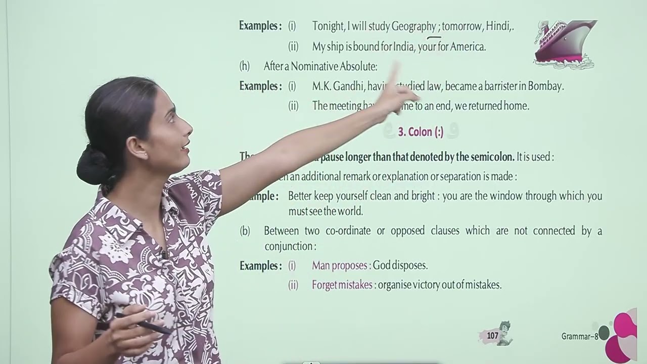 Ch 19 | Jophiel Books | Grammar | Class 8 | Punctuation | For children