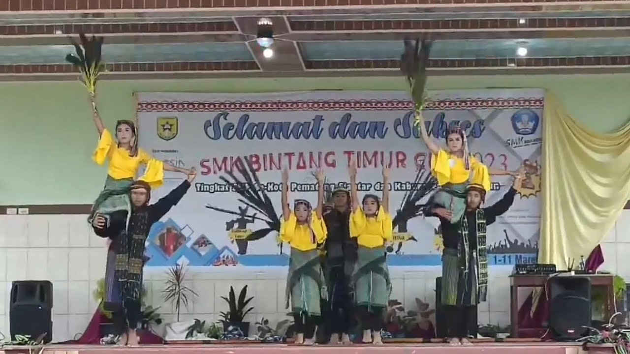 Tortor HAROAN BOLON oleh Siswa Siswi SMP Negeri 1 Dolok Pardamean, Kabupaten Simalungun