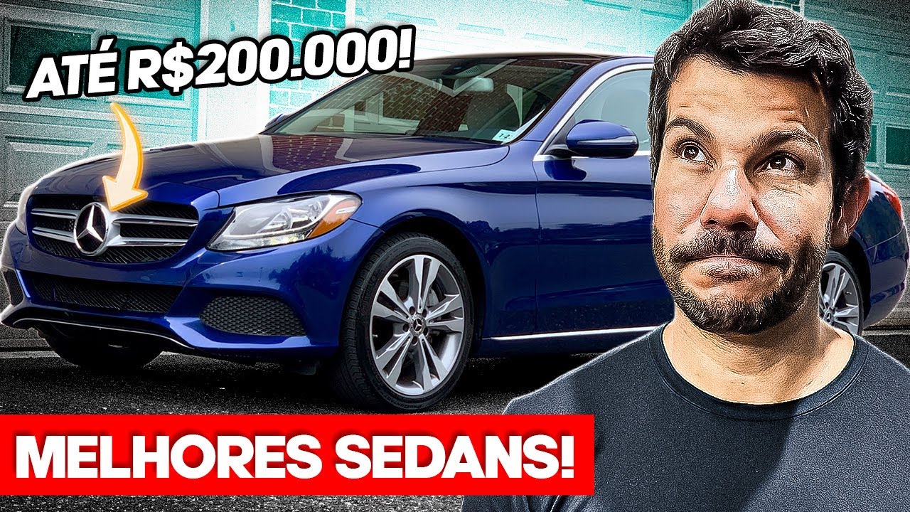 10 MELHORES SEDANS ATÉ R$200MIL REAIS!!🔥