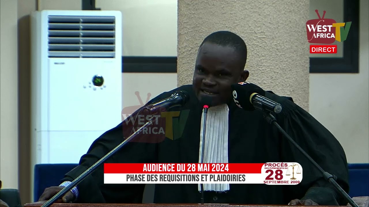 La plaidoirie de l'avocat de KALONZO, Maître Mamadi Doumbouya