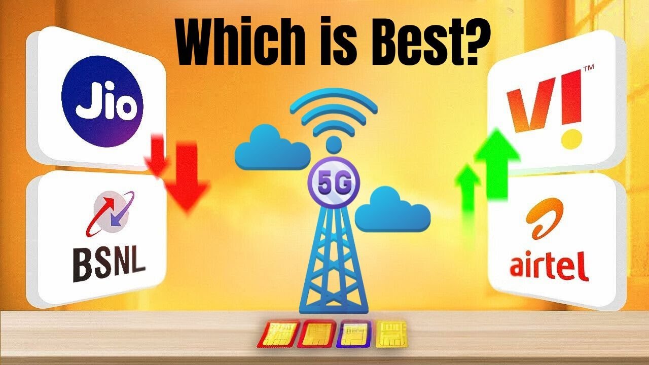 Jio vs Airtel vs Vi vs BSNL 2024: Who Wins the Data War? #jio #bsnl