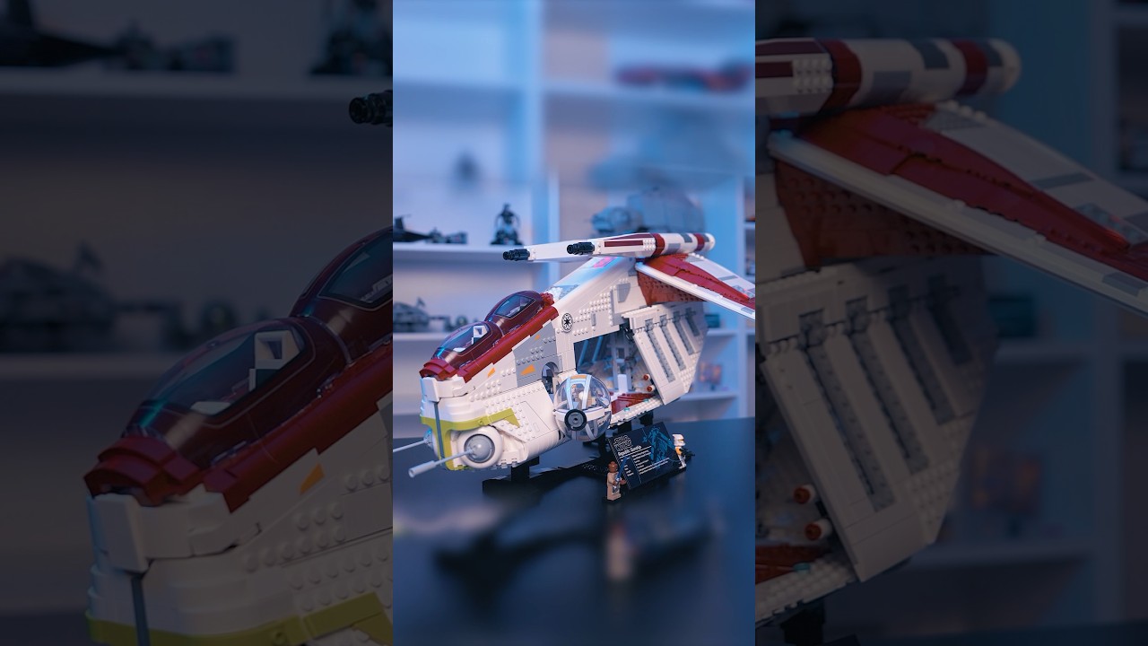 LEGO UCS Republic Gunship #75309 #LEGO #StarWars #LegoStarWars #Timelapse #Shorts