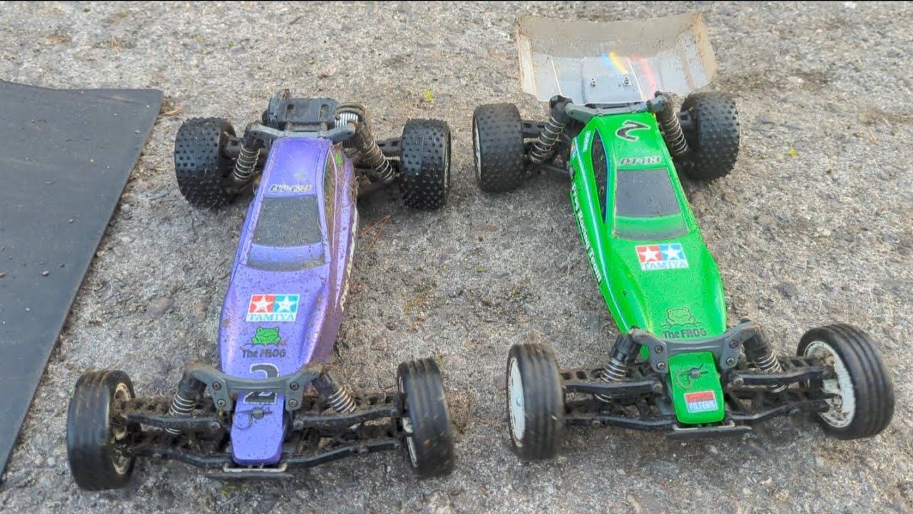 Epic Overpowered Brushless Tamiya DT-03 RC Buggies - Can They Survive 3s Lipo??!!?? 🔥👀🔥