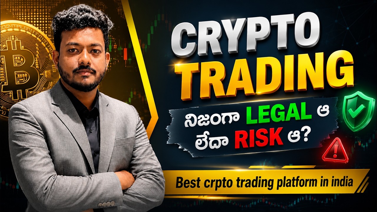 Crypto Trading in India Explained 🚀 | Delta Exchange Benefits Telugu