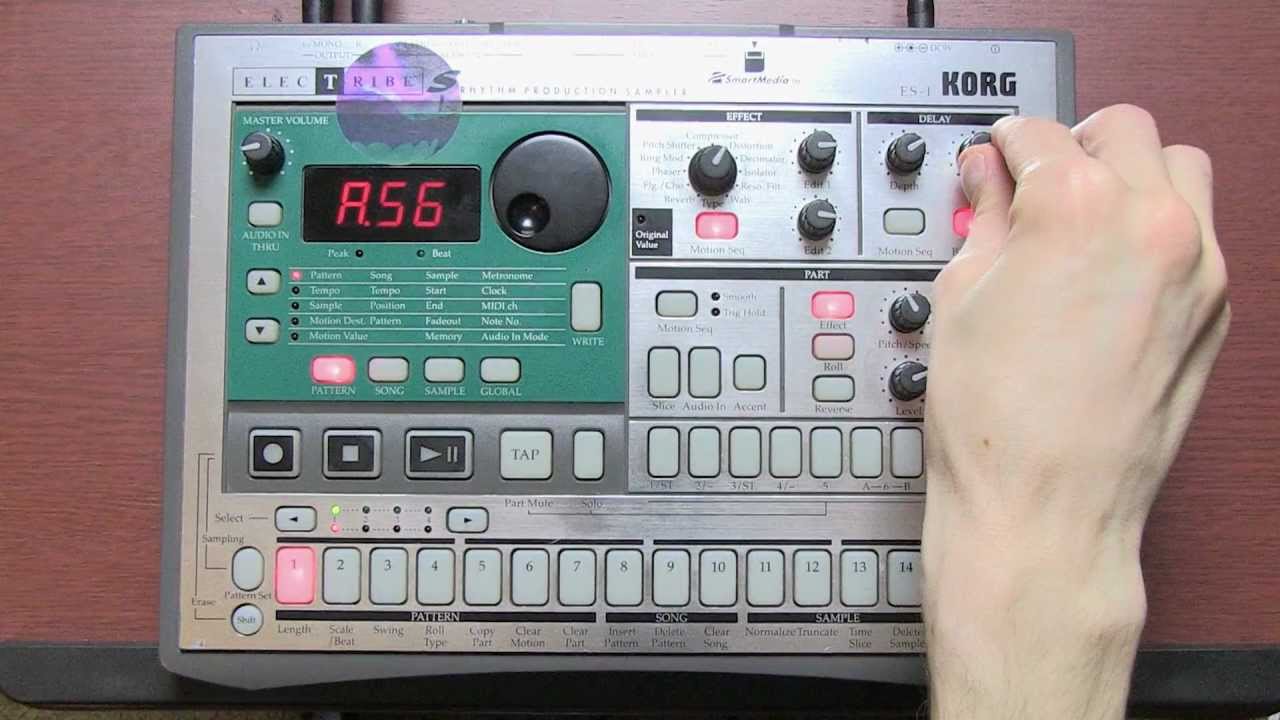 RadiumZ - Korg ES1 Sampler Diary Entry (Live Set) - 