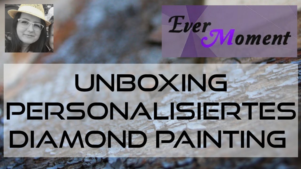 Personalisiertes Diamond Painting von Ever Moment mit gegossenem Kleber