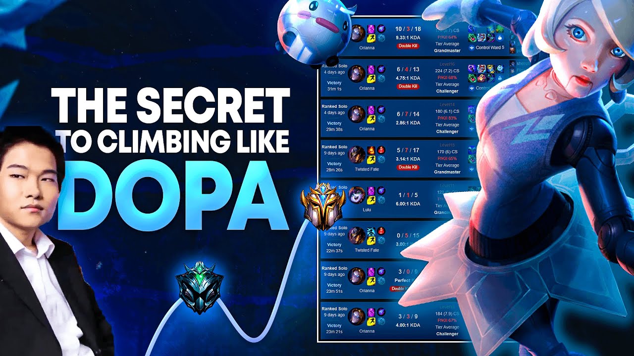 LEARN to Climb like RANK 1 DOPA! *Climbing Secrets Revealed*
