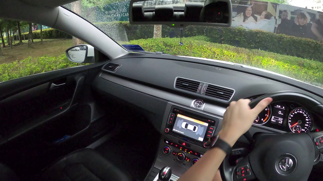 E1P1 POV CAR DRIVING OF VOLKSWAGEN PASSAT 1.8 TSI FROM STRAITS QUAY TO BATU FERRINGHI, PENANG.