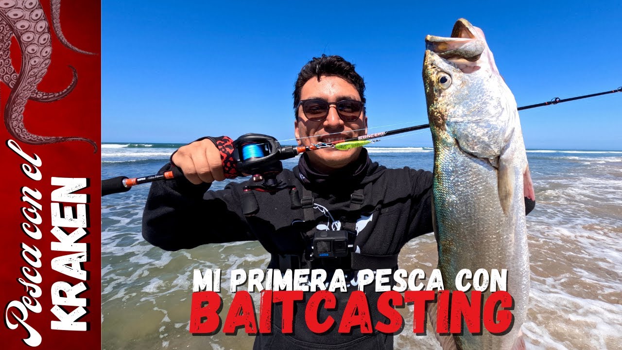 BAITCASTING | Clases con PESCA POKER Y PANCHO EL PESCADOR | Corvina de 3kg