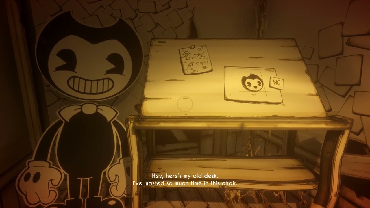 Bendy and the Ink Machine sorry mic it well be better xdd