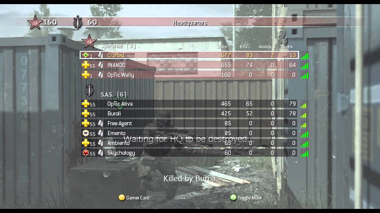 FaZe Crafted & Nando vs OpTic Psychosis & OpTic Ativa