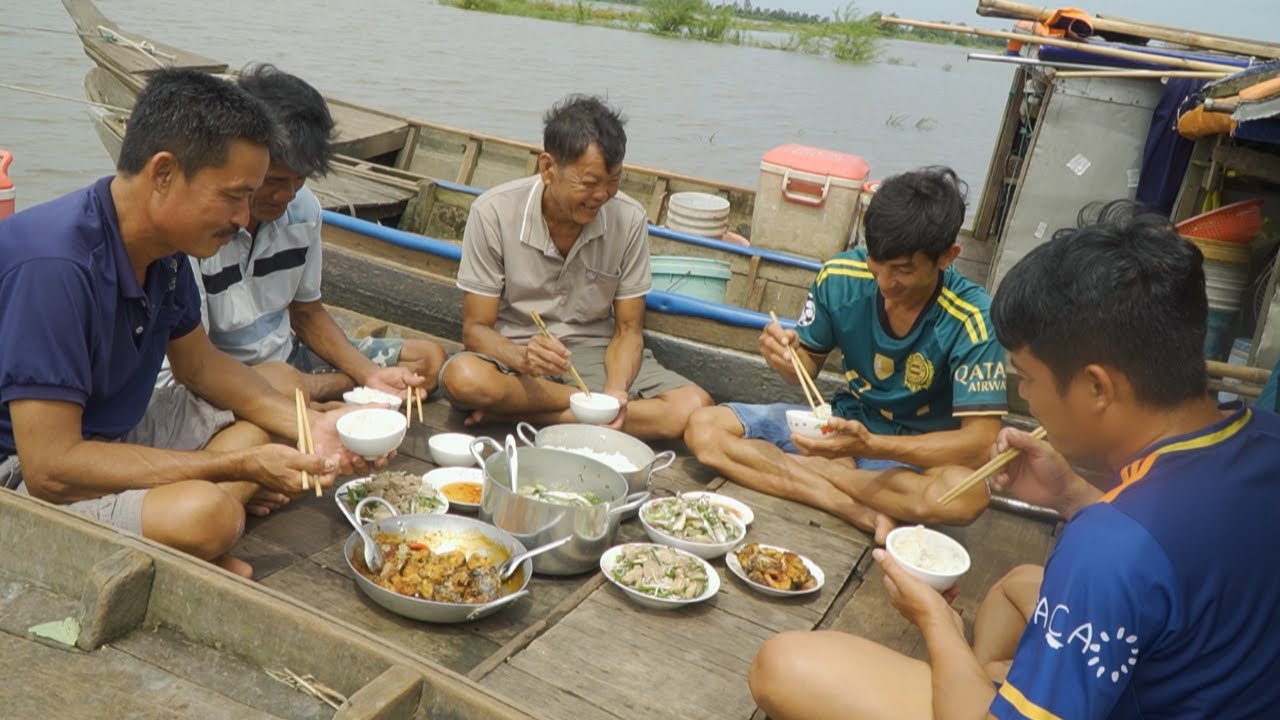 Đời Sống Nét Quê, Bữa Cơm "Canh Chua Cá Linh Bông So Đũa" trên Đồng Nước Nổi 2025 | Nét Quê 