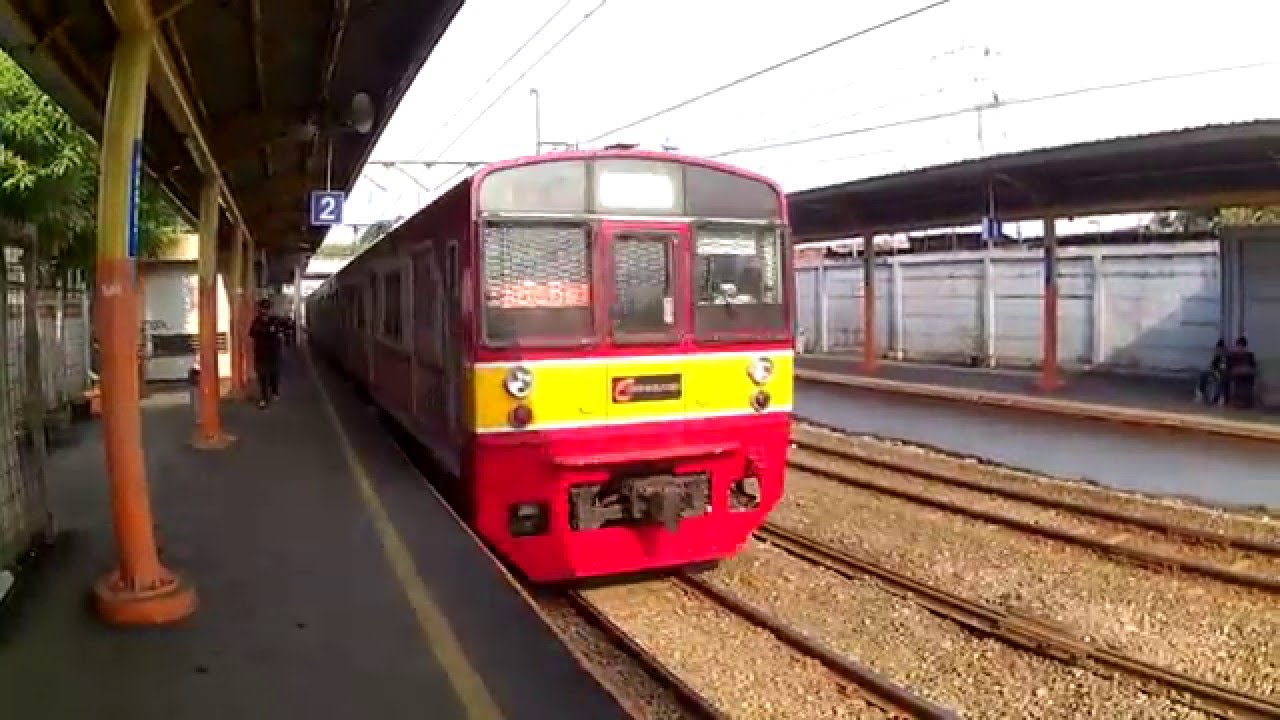 Stasiun Kereta Api Karet Listrik Jakarta dan KRL Tujuan Manggarai, Depok, Bogor